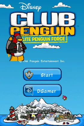 Club Penguin - Elite Penguin Force (USA) (En,Fr,Es) (Rev 2) screen shot title